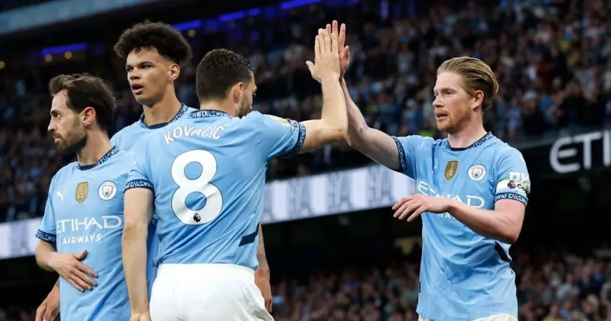 هدف دي بروين يدفع مانشستر سيتي إلى المركز الثالث في الدوري الإنجليزي الممتاز