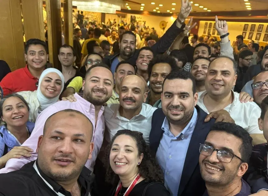 محمد سعد عبدالحفيظ بعد فوزه في الانتخابات: سنواصل الدفاع عن حرية الصحافة