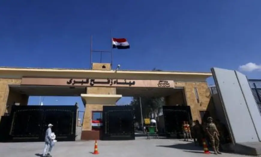 استمرار فتح ميناء رفح البري لليوم الثامن والأربعين على التوالي