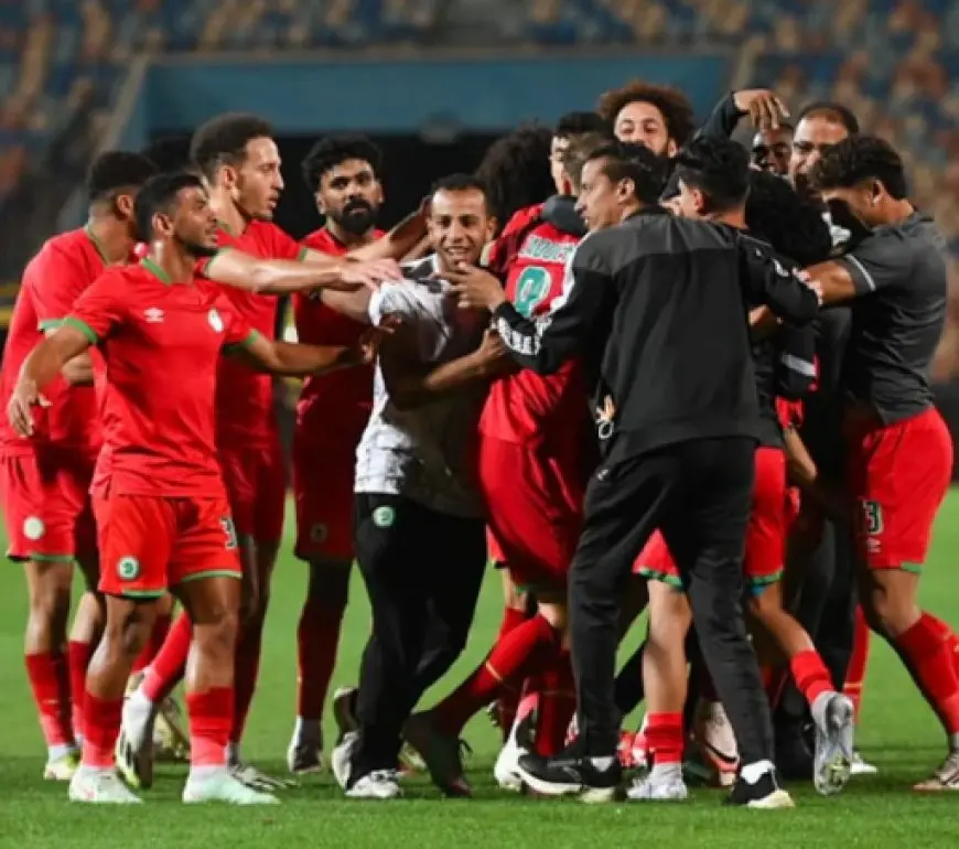 مودرن سبورت يتصدر الدوري بعد فوز مذهل على غزل المحلة!