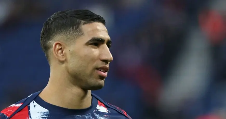 أشرف حكيمي يتنافس على جائزة أفضل لاعب إفريقي في الدوري الفرنسي