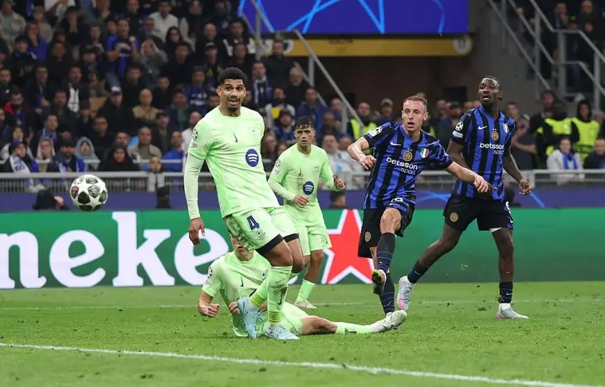 إنتر ميلان يصدم برشلونة ويبلغ نهائي دوري أبطال أوروبا بفوز مذهل!