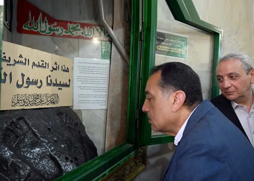 رئيس الوزراء يزور مسجد السيد البدوي في طنطا ليتفقد أحدث أعمال التطوير!