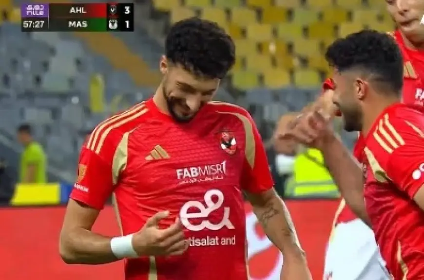 أخبار عاجلة: وسام أبوعلي يسجل هدفًا رائعًا ويدفع الأهلي نحو الفوز بثلاثية!