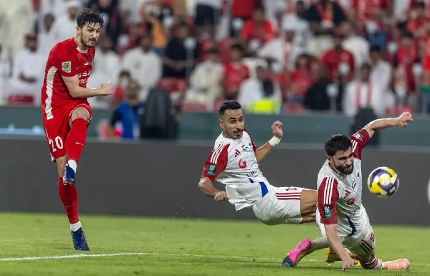 شباب الأهلي يتفوق على الشارقة ويحقق فوزاً تاريخياً بكأس رئيس الإمارات