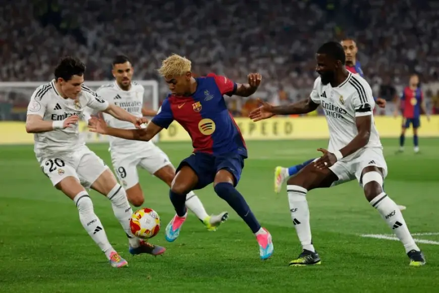 برشلونة وريال مدريد يتصارعان في مواجهة حاسمة.. من سيتوج بلقب الدوري الإسباني؟
