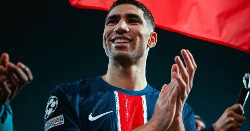 أشرف حكيمي يتوج بلقب أفضل لاعب إفريقي في الدوري الفرنسي للمرة الرابعة