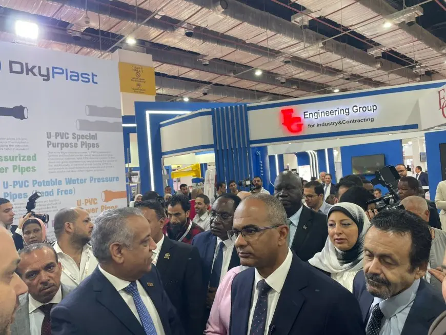 نائب وزير الإسكان يفتتح أكبر معرض لتنقية المياه في البلاد