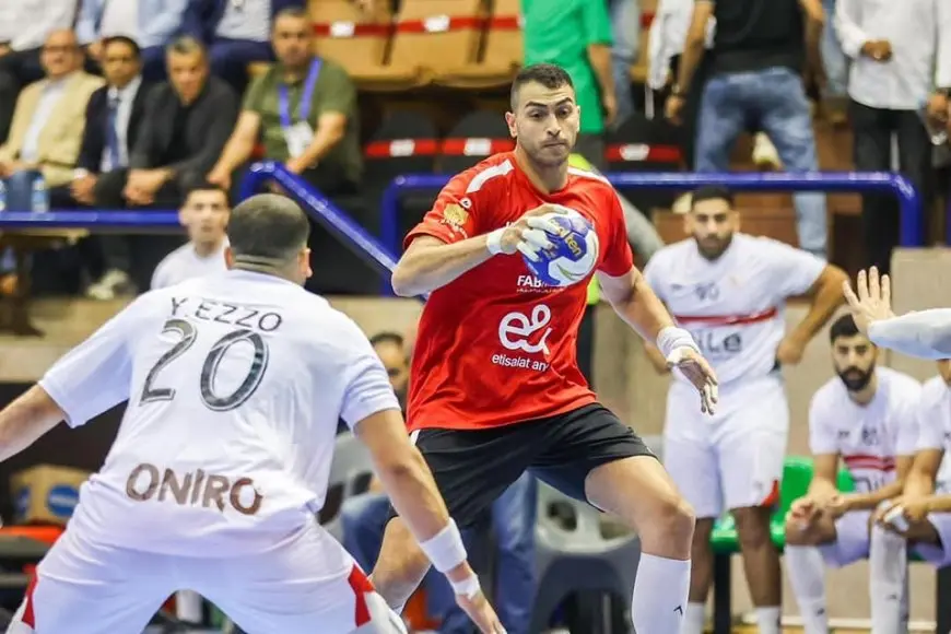 يد الأهلي تتألق وتفوز على الزمالك بنتيجة 31-27 للوصول إلى نهائي السوبر الإفريقي!
