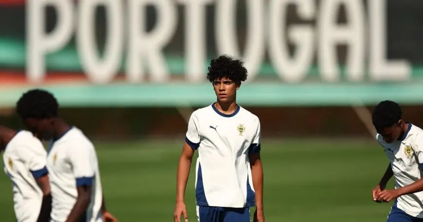 كريستيانو جونيور يرتدي الرقم 7 مع منتخب البرتغال ويعجز عن تسجيل أهداف