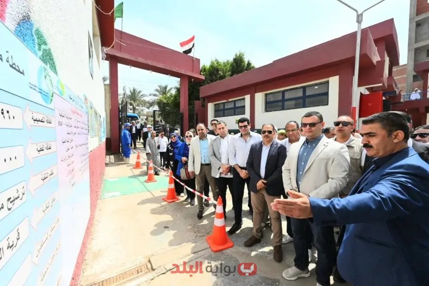 وزير الإسكان يُدهش الجميع بزيارته الغير متوقعة لمحطة تنقية مياه شرب العزيزية في منيا القمح!