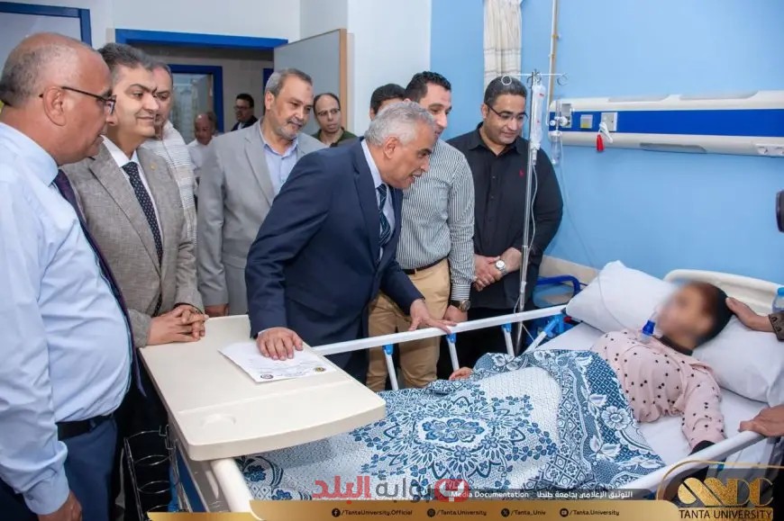 رئيس جامعة طنطا يفاجئ طالبات كلية الرياضة بزيارة غير متوقعة!