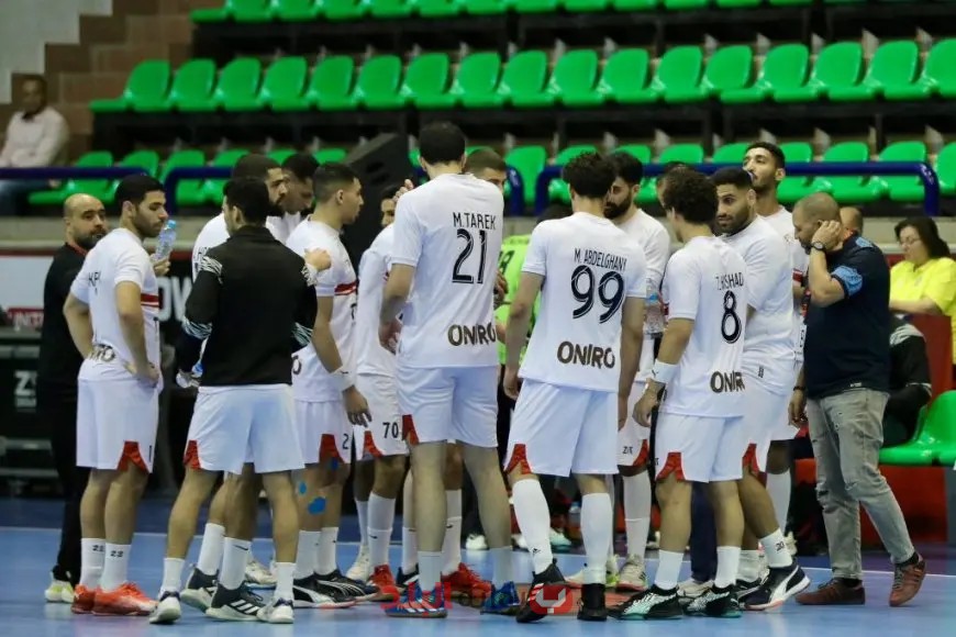 الزمالك يهزم وداد سمارة بنتيجة ساحقة ويتصدر مجموعته في كأس الكؤوس الأفريقية لليد