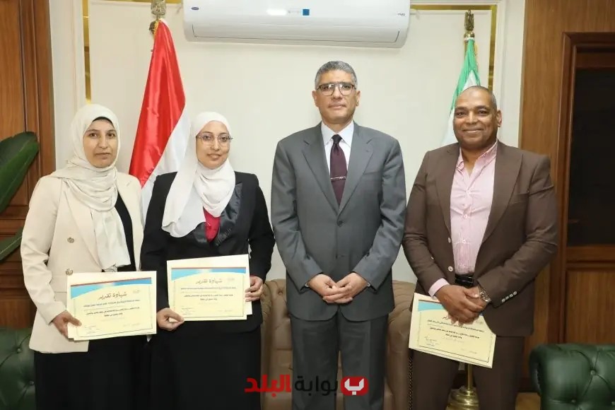مفاجأة: تكريم مميز لرئيس مركز الصف ووكيلة التصالح في الجيزة!