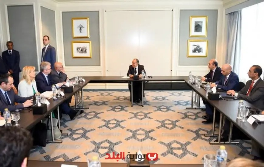وزير الخارجية يعلن التزامه بتعزيز التعاون مع جميع مؤسسات الاتحاد الأوروبي