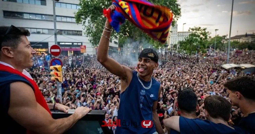 برشلونة يضع شرطاً خرافياً في عقد يامال لوقف مفاوضات سان جيرمان!