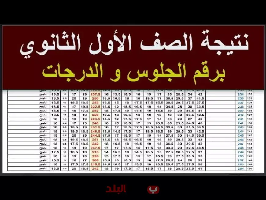 نتيجة الصف الأول الثانوي الترم الثاني 2025 محافظة دمياط برقم الجلوس او بالاسم عبر موقع المديرية التعليمية