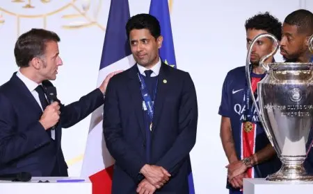 خليفي يبكي فرحًا بعد “نومه مع الكأس” واحتفالات ديمبيلي تُلهب أجواء باريس بصرخات الكرة الذهبية