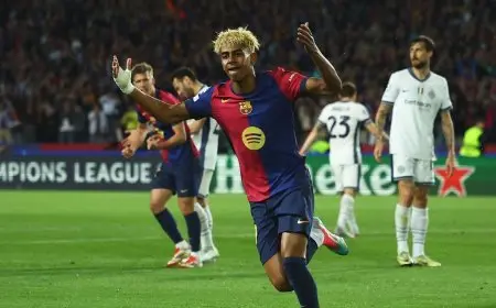 لامين يامال يتوج بجائزة أفضل هدف في دوري أبطال أوروبا – لحظة تاريخية في مسيرته!