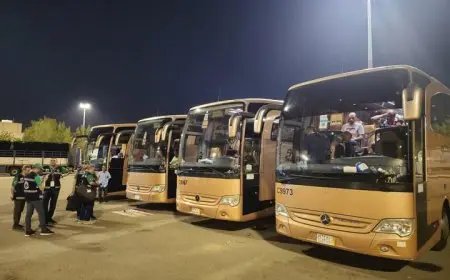 “التضامن الاجتماعي تعلن عن استلام 283 حافلة لنقل الحجاج إلى عرفات بأمان”