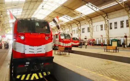 “السكة الحديد تعلن عن تشغيل قطارات إضافية لتلبية احتياجات المسافرين خلال عطلة عيد الأضحى المبارك”