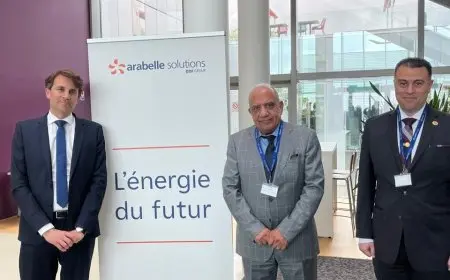 وزير الكهرباء يقوم بجولة في مصنعي أرابيل وفورماتوم لبحث تصنيع توربينات محطة الضبعة النووية