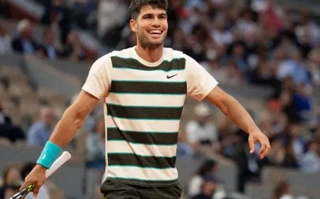 ألكاراز يتخطى بول ويصل إلى نصف نهائي بطولة فرنسا المفتوحة 2023!