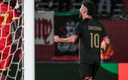 زحزوح يحل بدلاً من دياز في قائمة منتخب المغرب لمواجهتي تونس وبنين