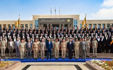 الأكاديمية العسكرية تفتتح أبواب المستقبل بتخرج دفعة جديدة من مهندسي الري ومركز تخطيط استخدام أراضي الدولة
