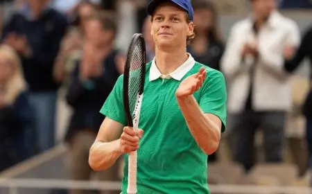 سينر يواصل تألقه ويسيطر على بوبليك ليتأهل إلى نصف نهائي بطولة فرنسا المفتوحة للتنس