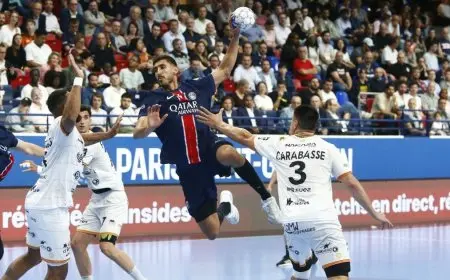 سان جيرمان يحقق لقب الدوري الفرنسي لكرة اليد تحت قيادة اللاعب المصري يحيى خالد