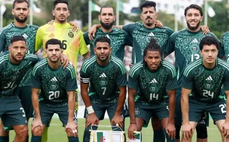 بلايلي يعود للتألق: منتخب الجزائر يحقق الفوز على رواندا في مباراة ودية