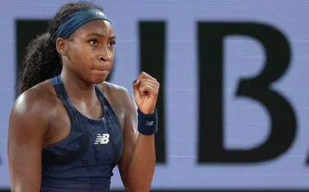 غوف تُسقط بواسو في مسيرة خيالية وتحقق التأهل إلى نهائي بطولة فرنسا للتنس