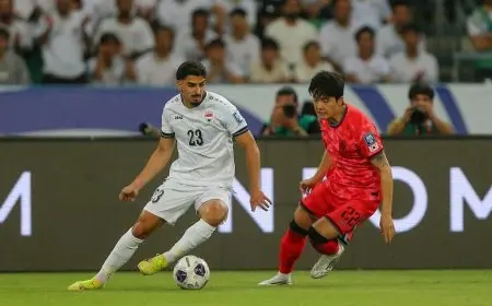 كوريا الجنوبية تفاجئ العراق وتضمن تأهل الأردن إلى كأس العالم!