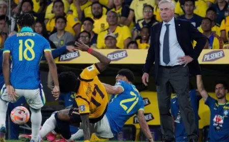 البرازيل تبدأ مشوارها تحت قيادة أنشيلوتي بتعثر غير متوقع أمام الإكوادور!