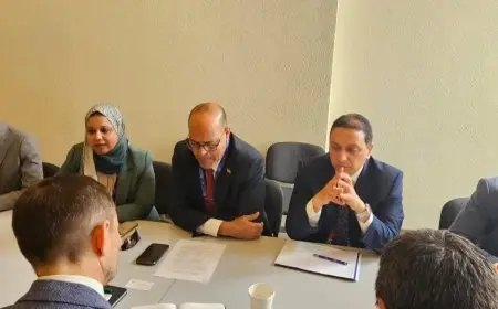 وزير العمل يجتمع مع وفد المنظمة الدولية لأصحاب الأعمال لتعزيز التعاون في المجالات المشتركة