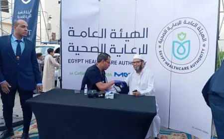 “الرعاية الصحية: الفرق الطبية تنتشر في الساحات والميادين لتقديم الفحوصات المجانية للمواطنين خلال أيام العيد”