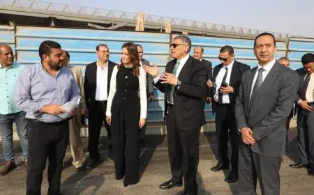 محافظ الجيزة يزور ميدان الرماية ويستعرض تطوير الطرق المؤدية للمتحف الكبير