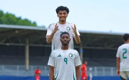 السعودية تحقق انتصاراً مذهلاً على بنما بتسعة لاعبين في دورة تولون!