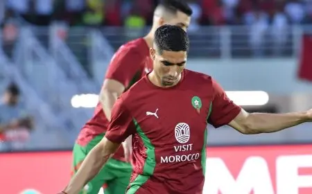 المغرب يحقق انتصاره الحادي عشر على التوالي بتفوقه على تونس بثنائية حكيمي والكعبي في مباراة مثيرة!