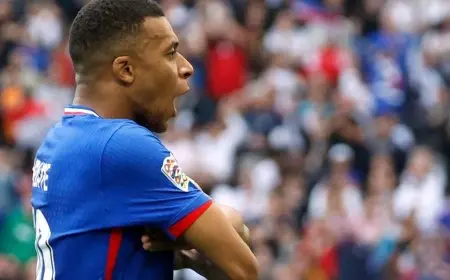 فرنسا تتألق وتفوز على ألمانيا في مباراة مثيرة، محققة المركز الثالث بدوري الأمم!