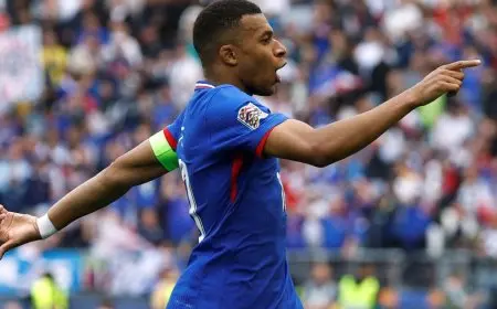 كيليان مبابي يتألق ويحقق لقب أفضل لاعب في مباراة فرنسا ضد ألمانيا بدوري الأمم الأوروبية