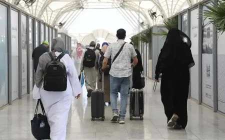 “استعدوا! المدينة المنورة تستقبل وداع الحجاج المغادرين بالطائرات إلى جميع أنحاء العالم”