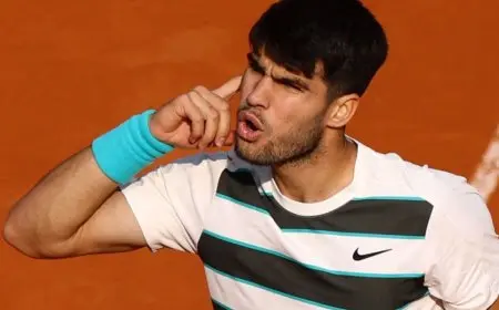 ألكاراز يسجل إنجازًا تاريخيًا في رولان غاروس بعد انتصاره على سينر في المباراة النهائية