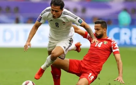 تعرف على موعد مباراة الأردن والعراق في تصفيات كأس العالم 2026!