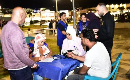 فرق طبية تنتشر بكثافة في المناطق الأكثر زيارة خلال احتفالات عيد الأضحى لتعزيز الرعاية الصحية