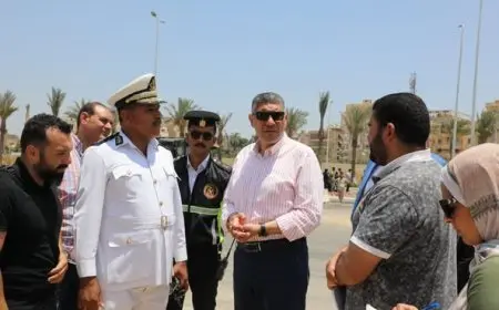 محافظ الجيزة يواصل متابعة مشروعات تطوير محيط المتحف الكبير استعدادًا لافتتاحه الكبير!