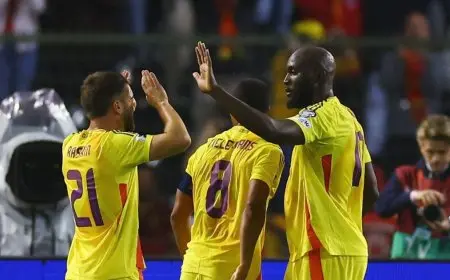 بلجيكا تحقّق انتصاراً مثيراً على ويلز في تصفيات كأس العالم 2026!