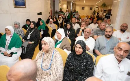 بعثة حج الجمعيات الأهلية تراقب خطة تفويج الحجاج إلى المدينة المنورة وعودة الحجاج المتبقيين إلى مصر
