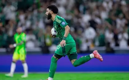 السعودية تتفوق مبكراً على أستراليا بفضل تألق العبود